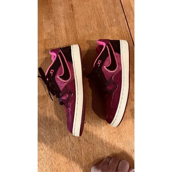Nike Son Of Force Raspberry/Pink Womens Sneakers Size 8.5 - Picture 6 of 11